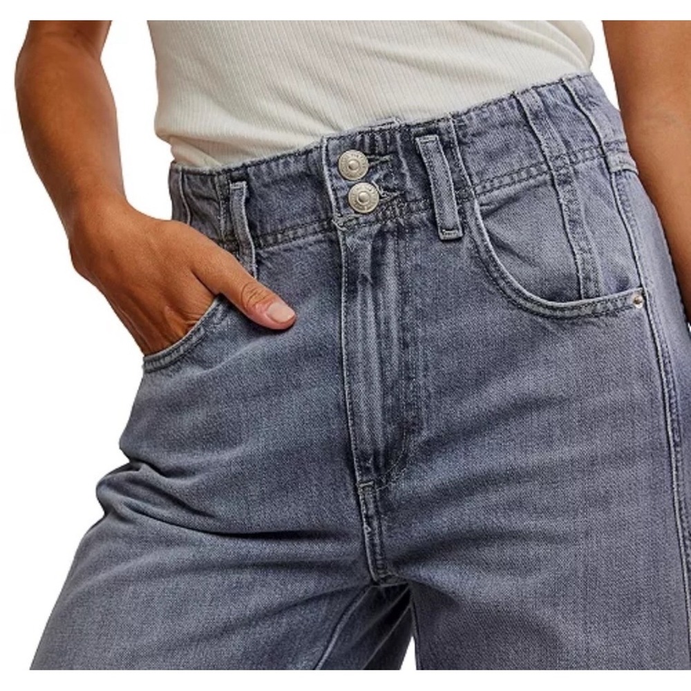 NWT FREE PEOPLE | We the Free Slate Aster High Rise Size 31 - Picture 3 of 8